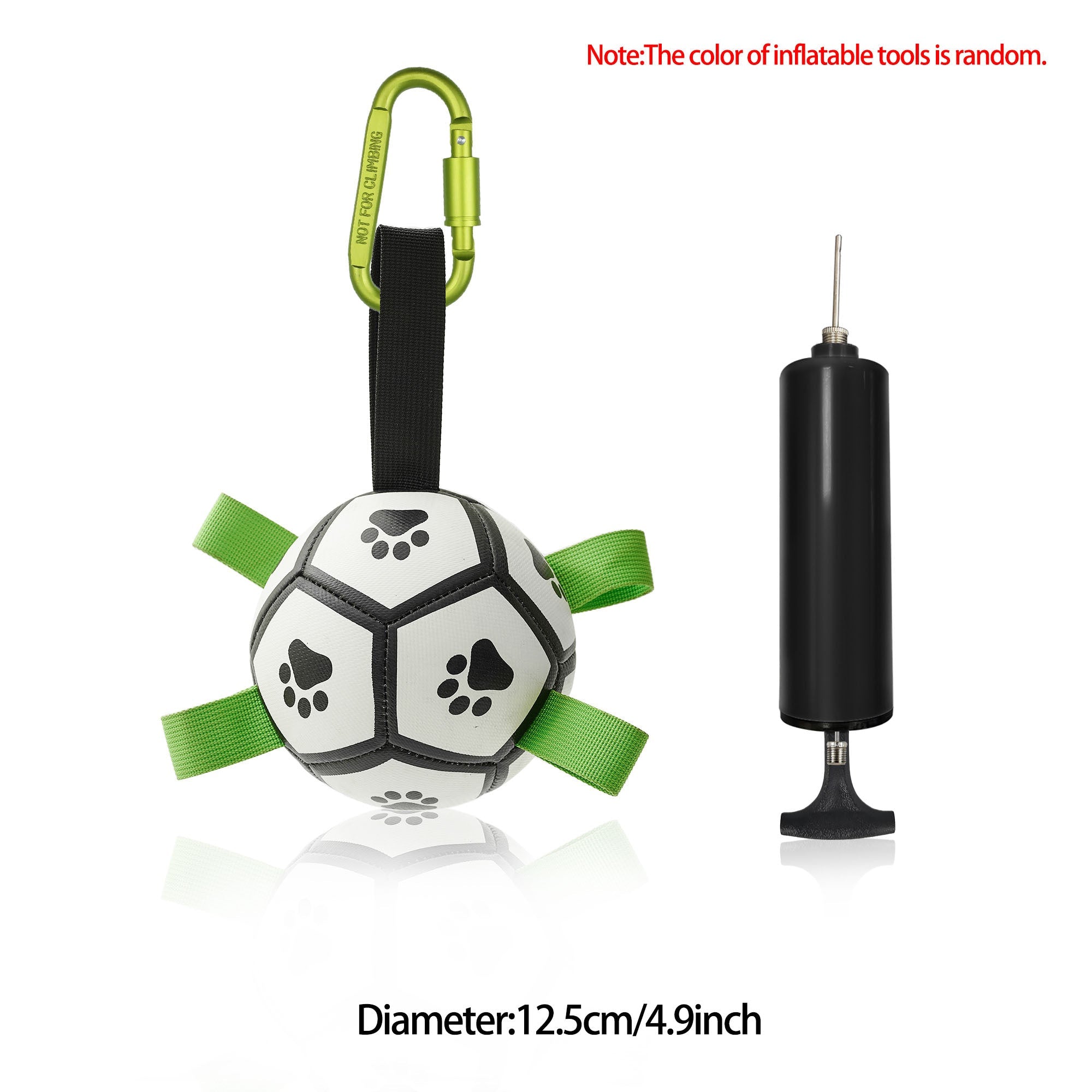 Interactive Soccer Ball Toy for Large Dogs - Outdoor Training Fun! - silverfoxgoods